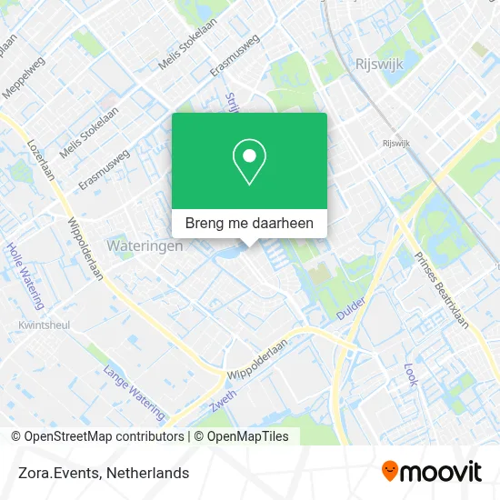 Zora.Events kaart