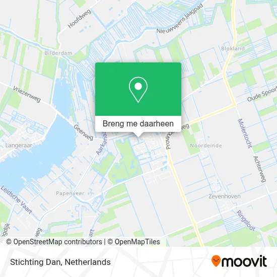Stichting Dan kaart