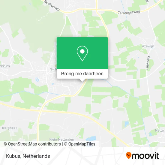 Kubus kaart
