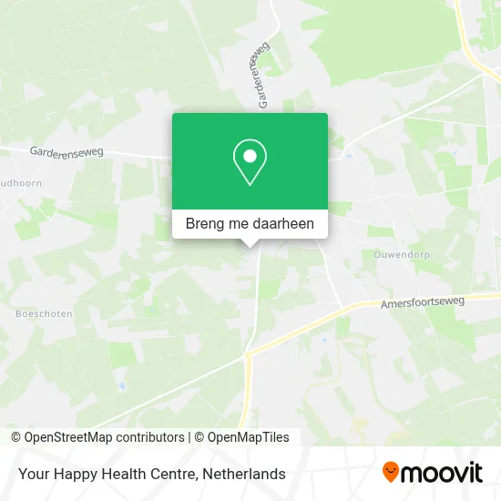 Your Happy Health Centre kaart