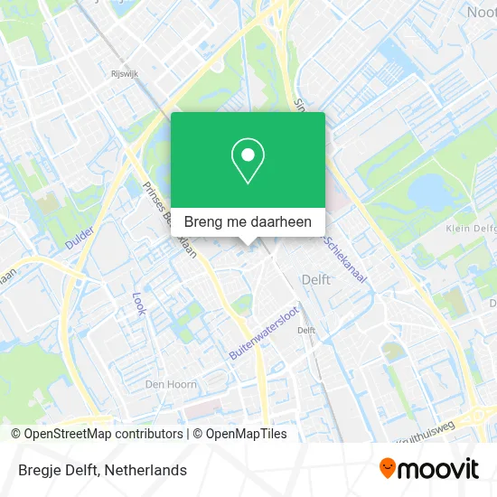 Bregje Delft kaart