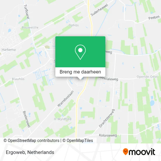 Ergoweb kaart