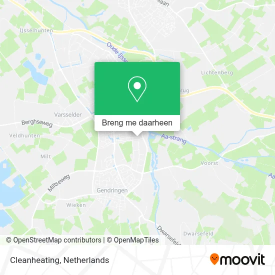 Cleanheating kaart