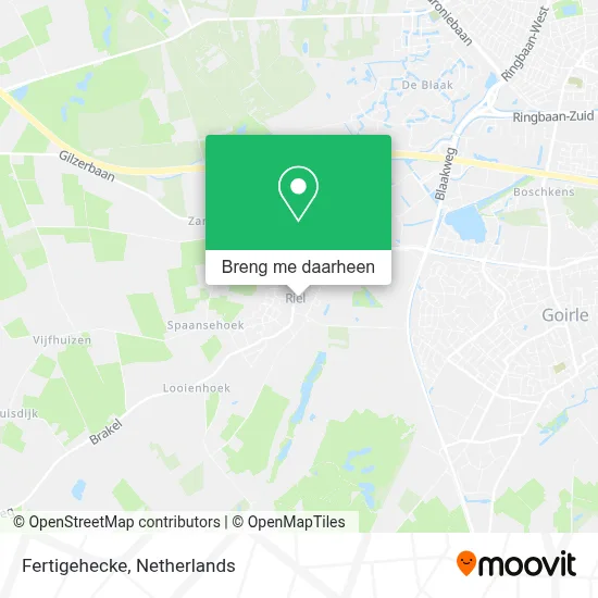 Fertigehecke kaart