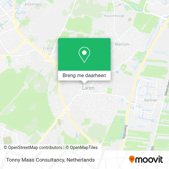 Tonny Maas Consultancy kaart