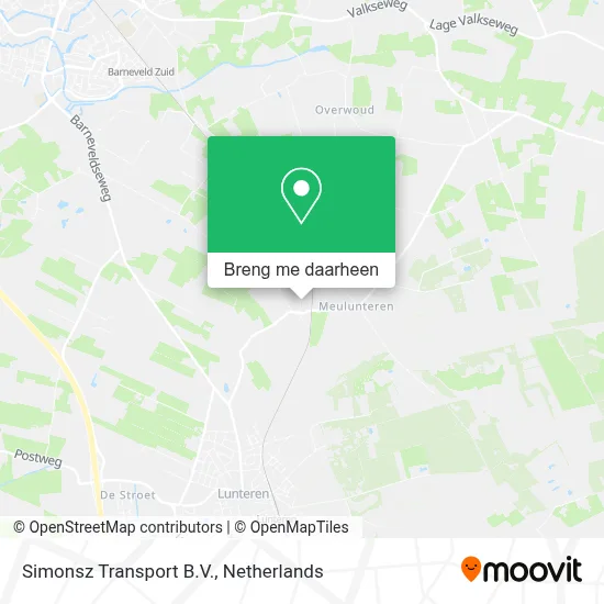 Simonsz Transport B.V. kaart