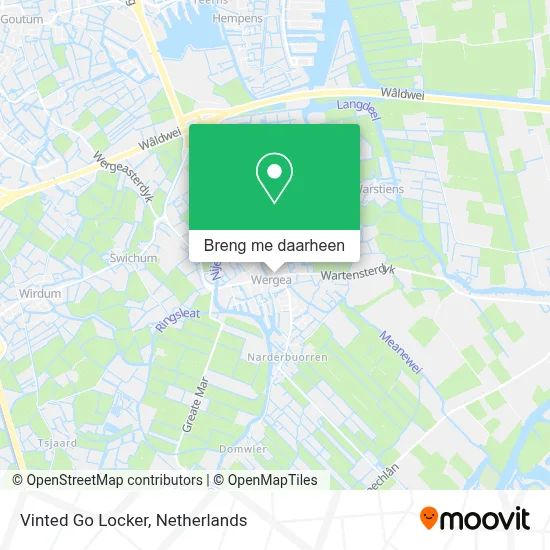 Vinted Go Locker kaart