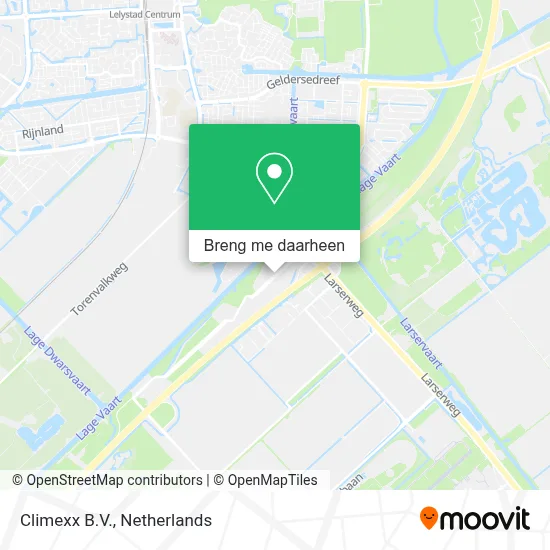 Climexx B.V. kaart