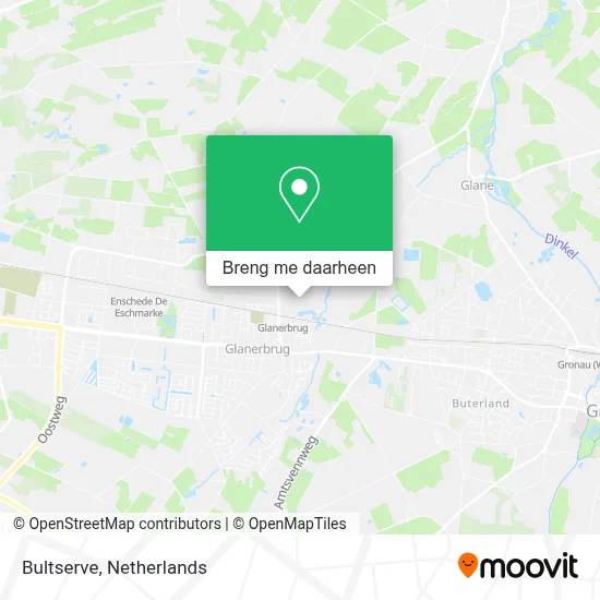 Bultserve kaart