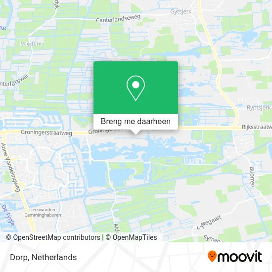 Dorp kaart