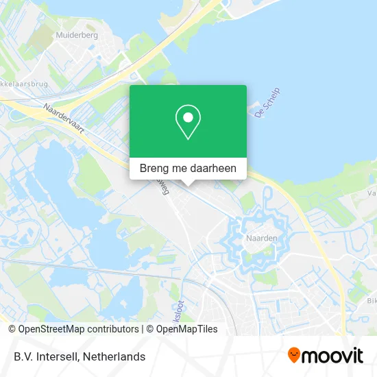 B.V. Intersell kaart