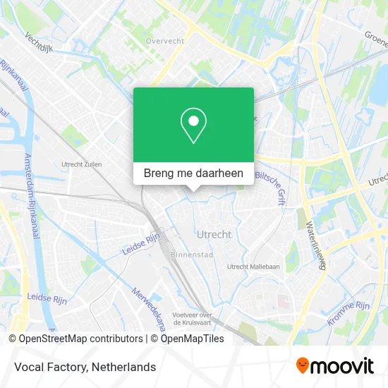 Vocal Factory kaart