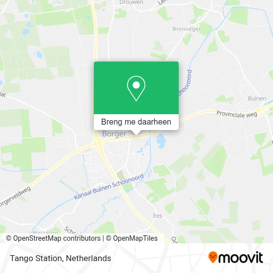 Tango Station kaart
