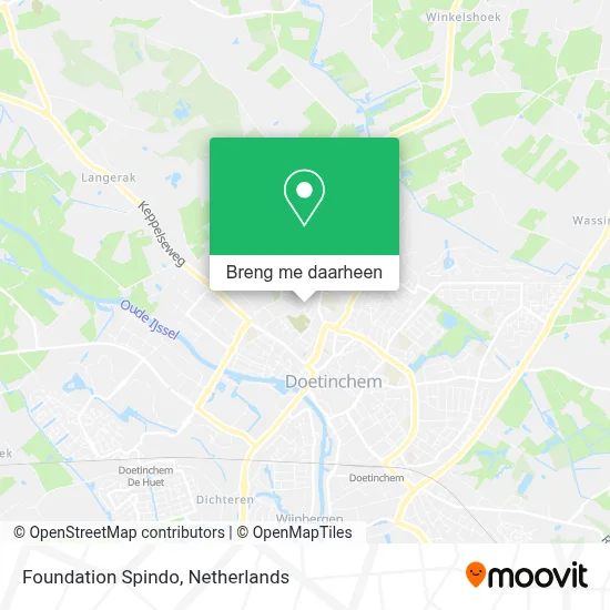 Foundation Spindo kaart