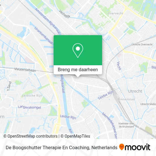 De Boogschutter Therapie En Coaching kaart