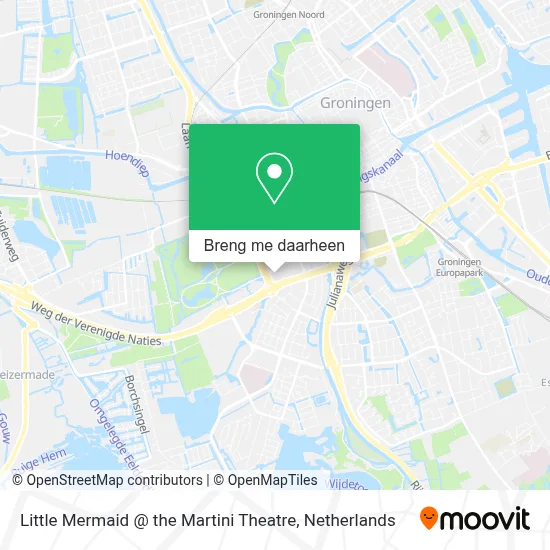 Little Mermaid @ the Martini Theatre kaart