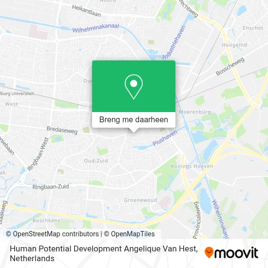 Human Potential Development Angelique Van Hest kaart
