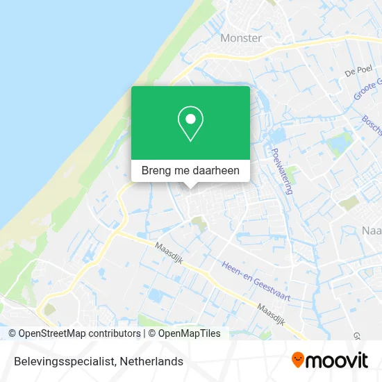 Belevingsspecialist kaart
