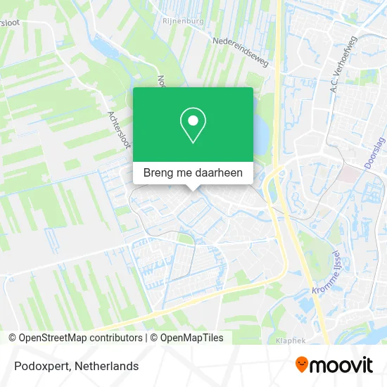 Podoxpert kaart