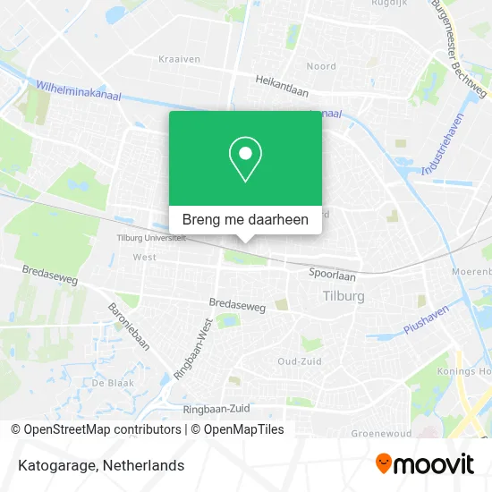 Katogarage kaart