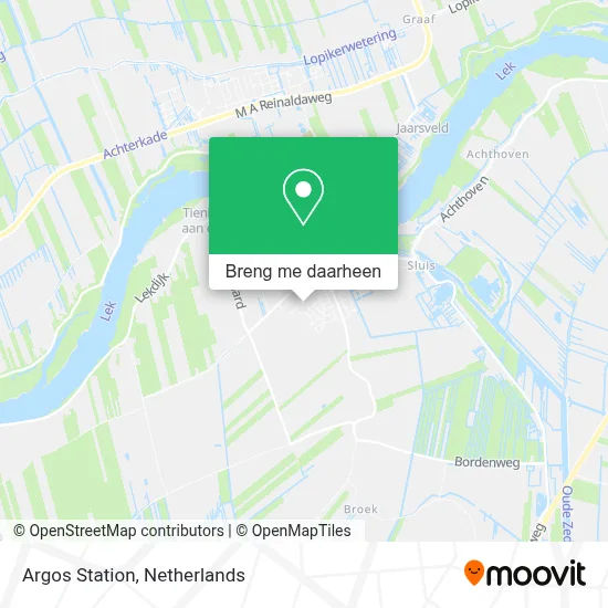 Argos Station kaart