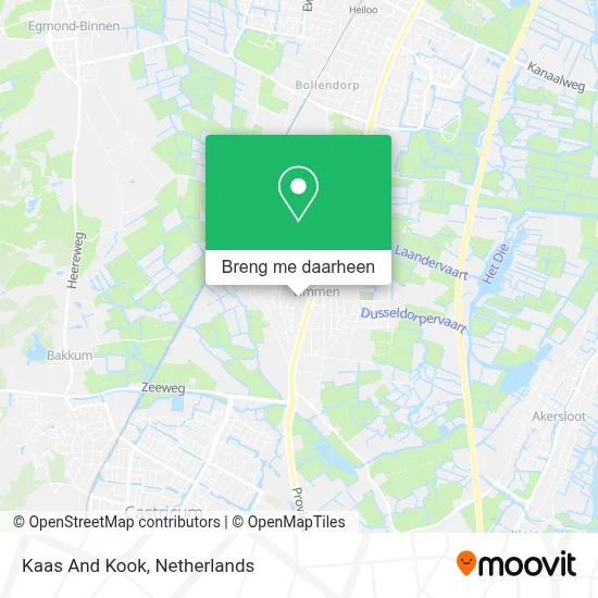 Kaas And Kook kaart
