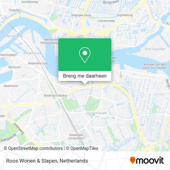 Roos Wonen & Slapen kaart