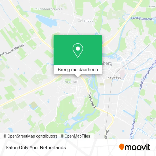 Salon Only You kaart