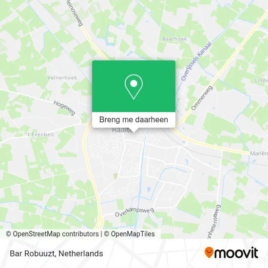 Bar Robuuzt kaart