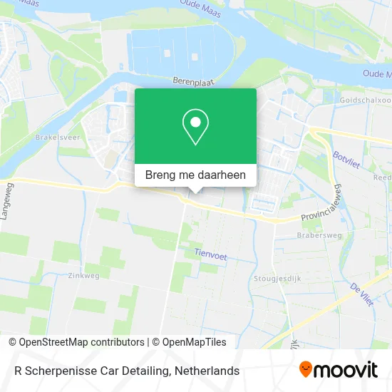 R Scherpenisse Car Detailing kaart