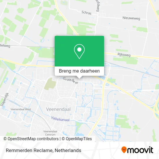 Remmerden Reclame kaart