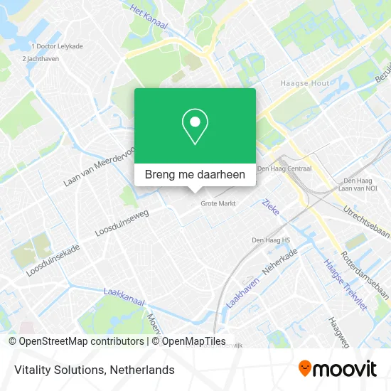 Vitality Solutions kaart