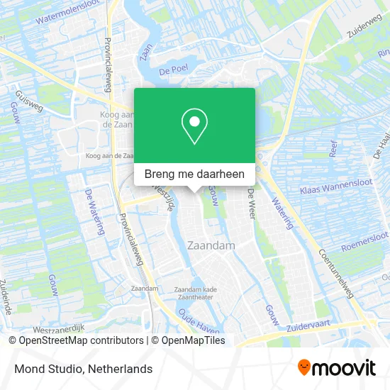 Mond Studio kaart