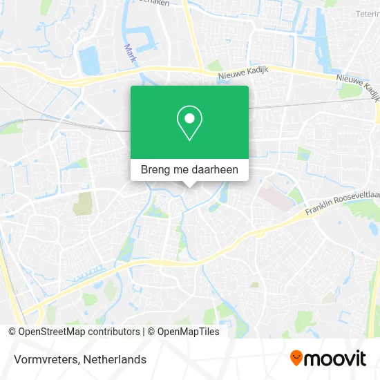 Vormvreters kaart