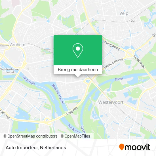 Auto Importeur kaart