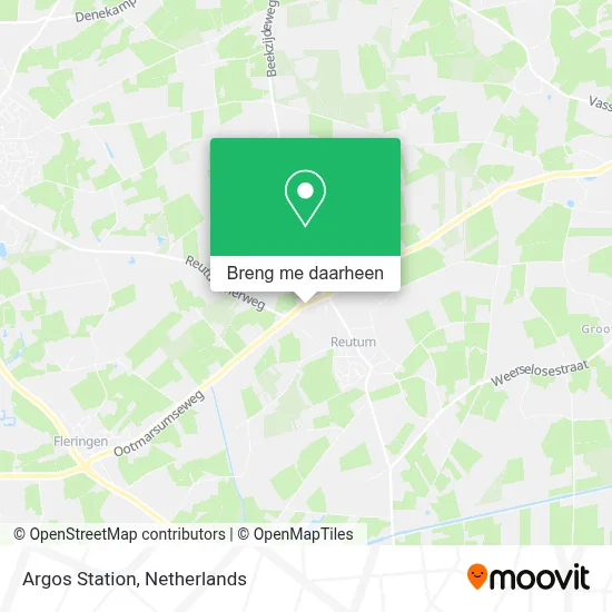Argos Station kaart