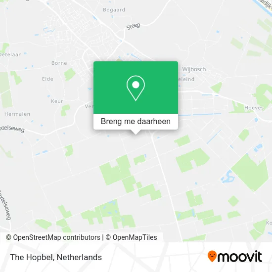 The Hopbel kaart