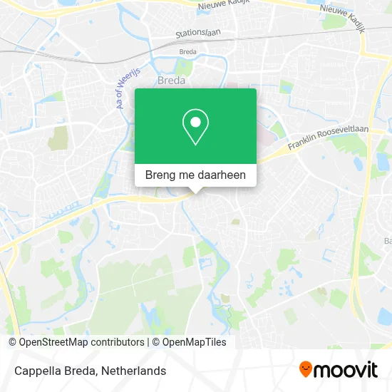 Cappella Breda kaart