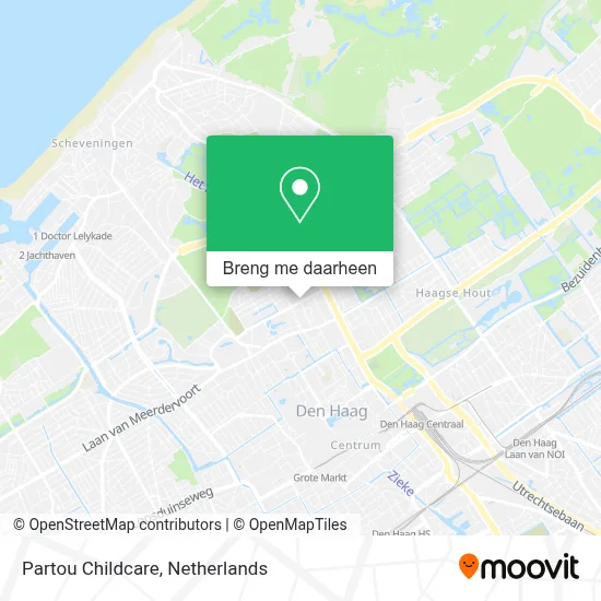 Partou Childcare kaart