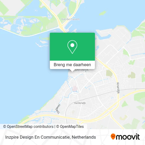 Inzpire Design En Communicatie kaart