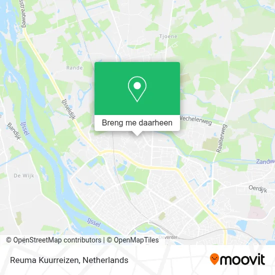 Reuma Kuurreizen kaart