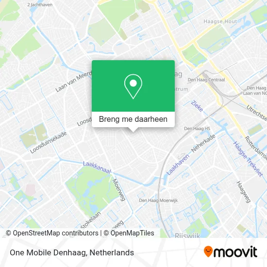 One Mobile Denhaag kaart