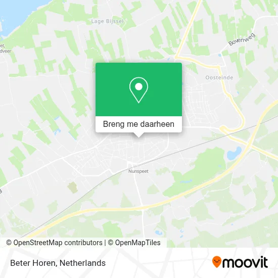 Beter Horen kaart