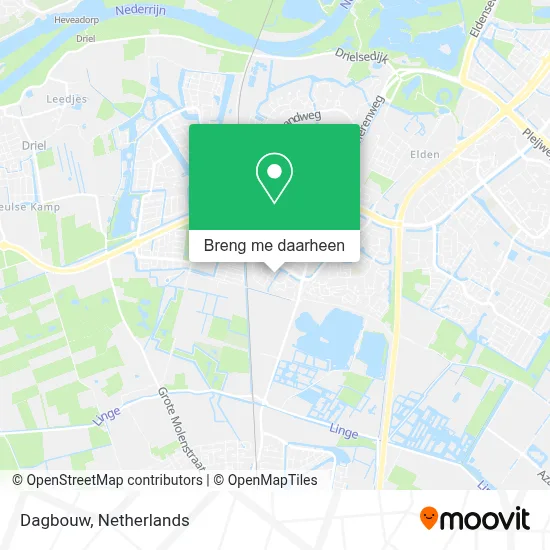 Dagbouw kaart