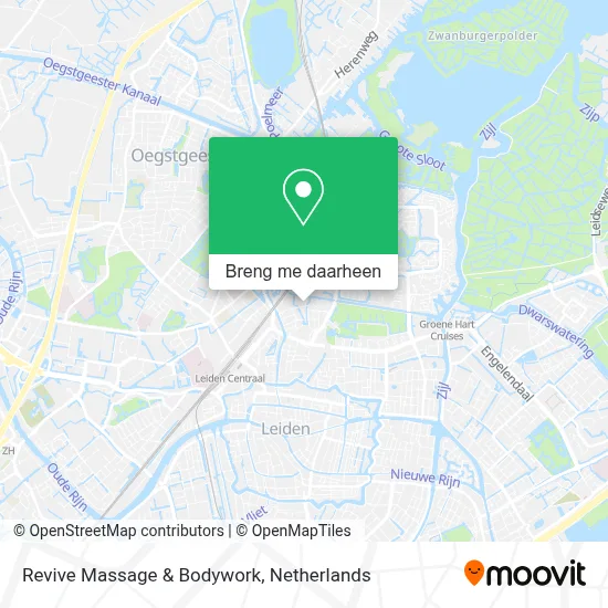 Revive Massage & Bodywork kaart
