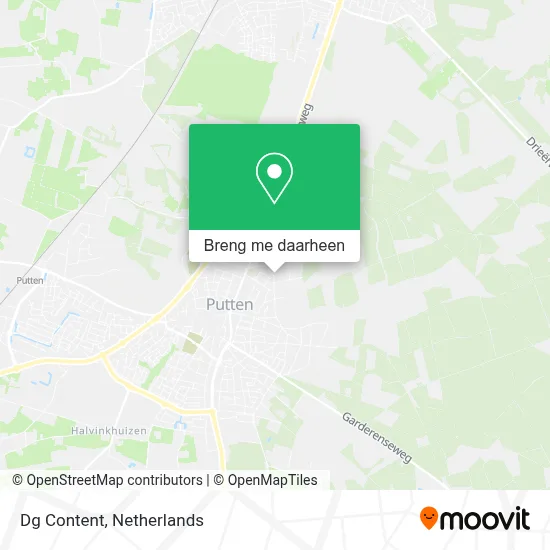 Dg Content kaart