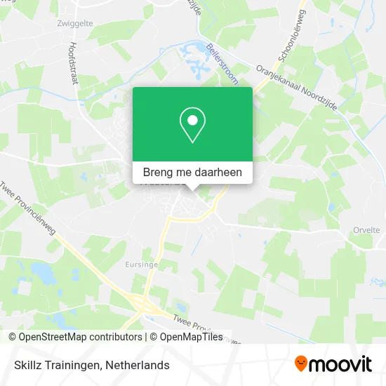 Skillz Trainingen kaart