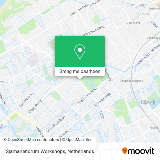 Sjamanendrum Workshops kaart