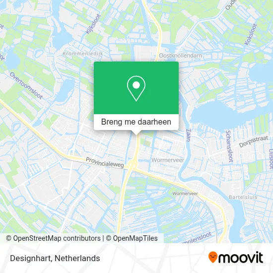 Designhart kaart