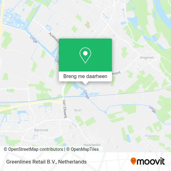 Greenlines Retail B.V. kaart